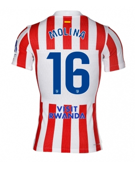 Atletico Madrid Nahuel Molina #16 Maglia Gara Casa Repliche 2025-26 Maniche Corte